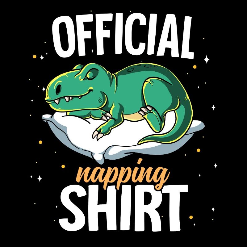 Schlafendes T-Rex Offizielles Nickerchen