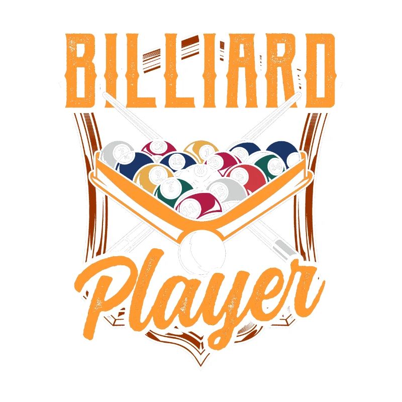 Billiard Player Billiard Lovers Pool