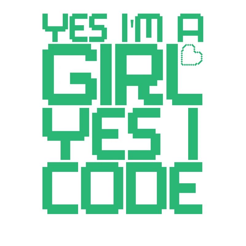 Développeur Coder Programmeur Girl