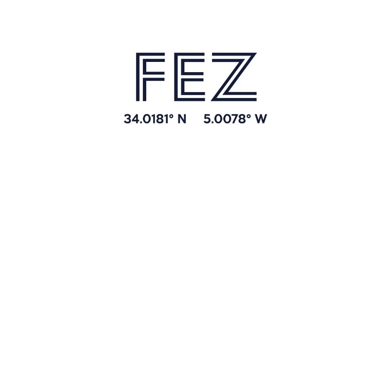 Morocco City Coordinates - Fez