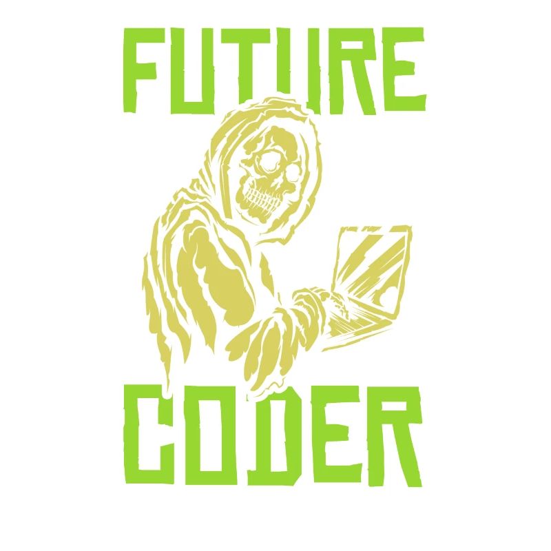 Entwickler Coder Programmierer Schädel