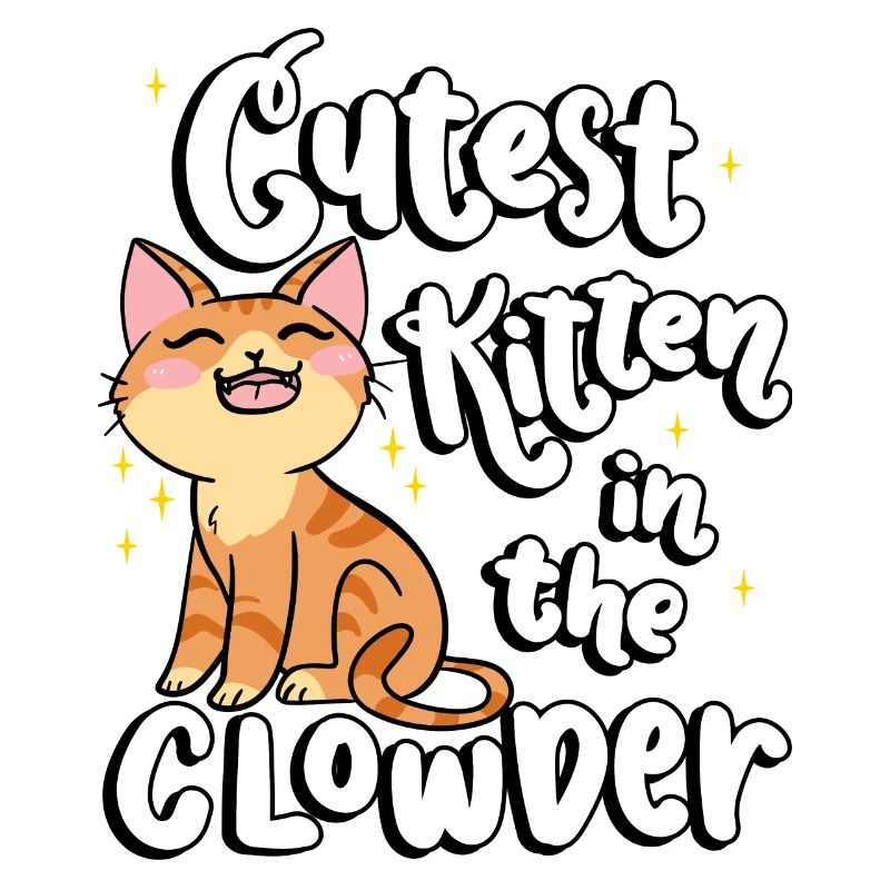 Chaton le plus mignon du chat Clowder