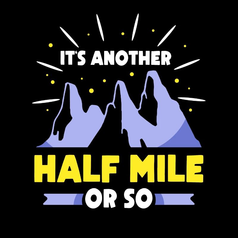 It's still half a mile or so hike