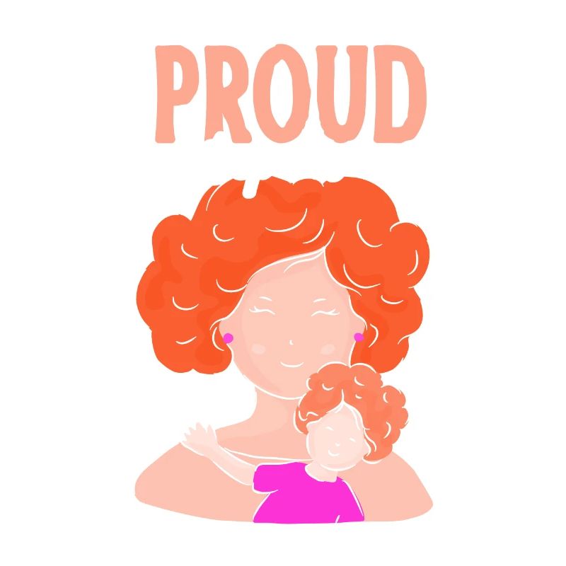 Stolze Stiefmutter Kind Ziehmutter Pflegemutter