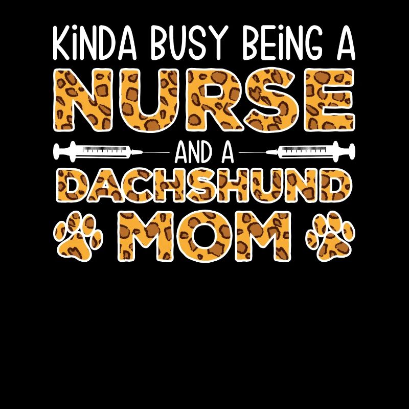 Krankenschwester-Hundemutter - Dackel