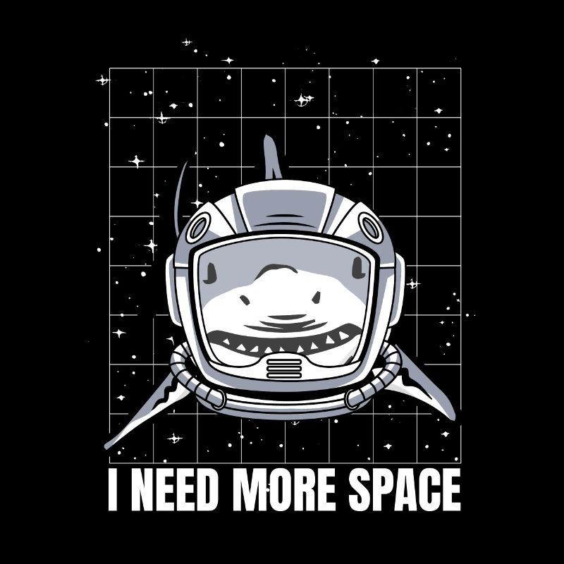Shark Astronaut I Need More Space