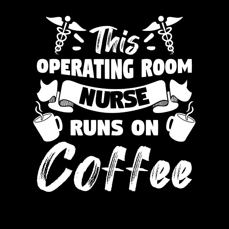 Diese OP-Krankenschwester läuft auf Kaffee ODER Krankenschwestern