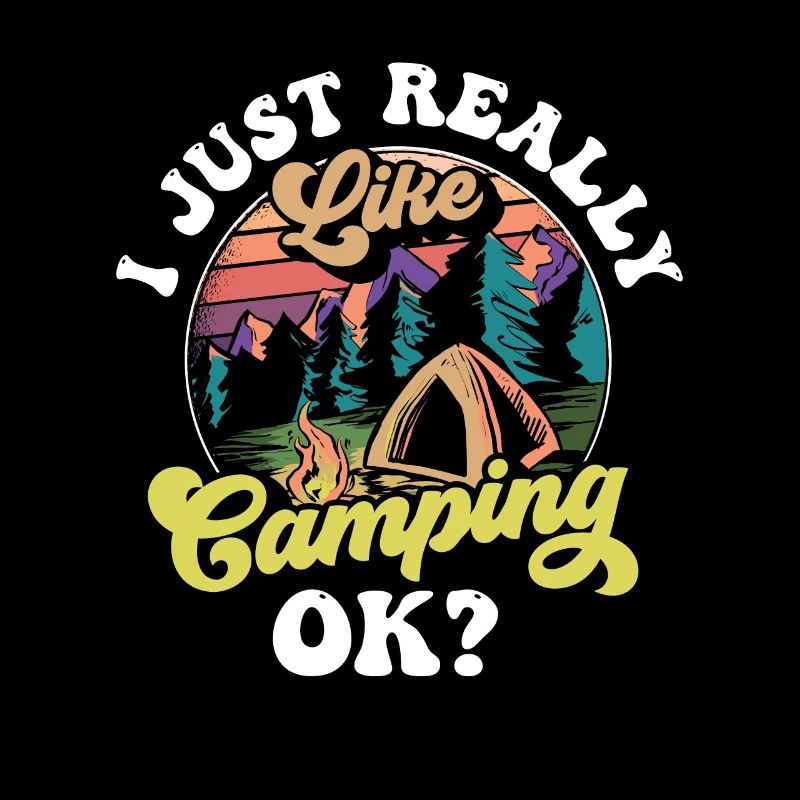 J’aime juste camper très bien camper camping