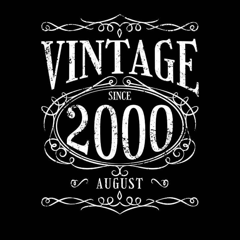 Geburtstag - Vintage since August 2000