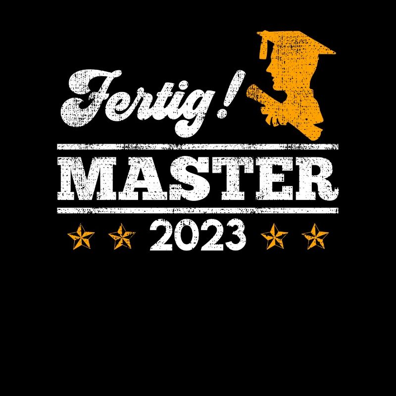 Ich bin fertig Studium 2023 Master Abschluss