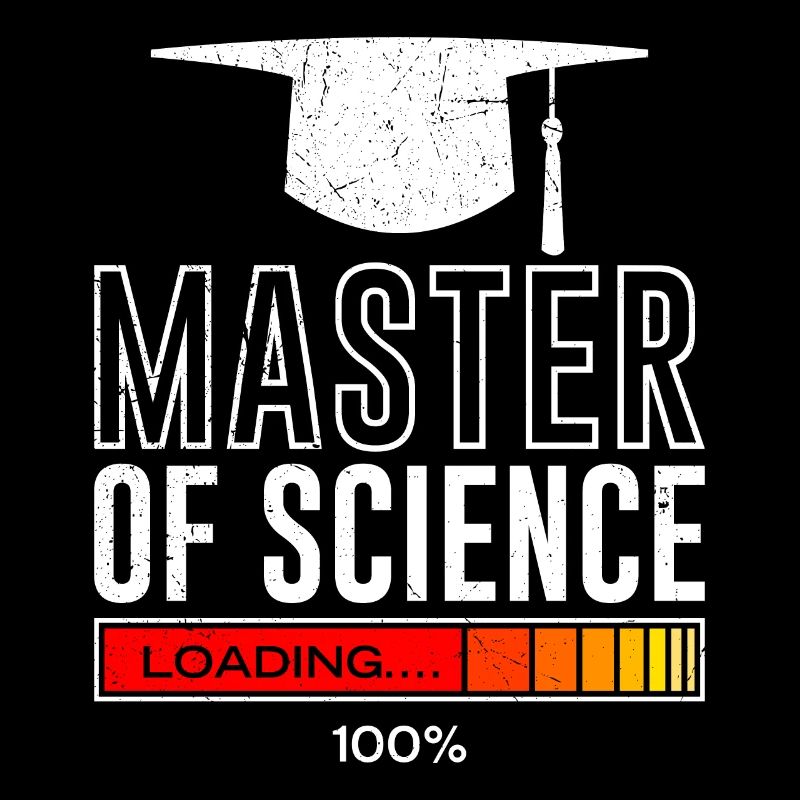 Mater of Science loading completed Master's degree