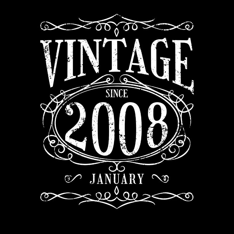 Geburtstag - Vintage since Januar 2008
