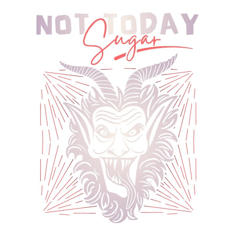 Devil-Devil, funny saying Not-Today-Satan
