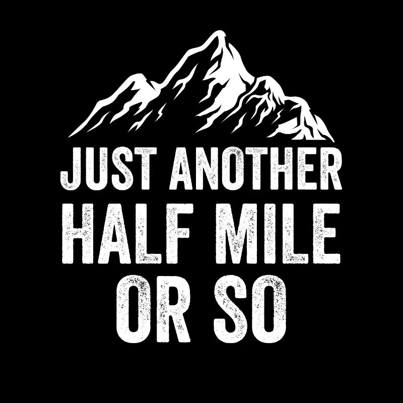 Only half a mile or so hike