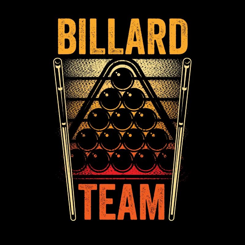 Billard Équipe Billard Joueurs de billard