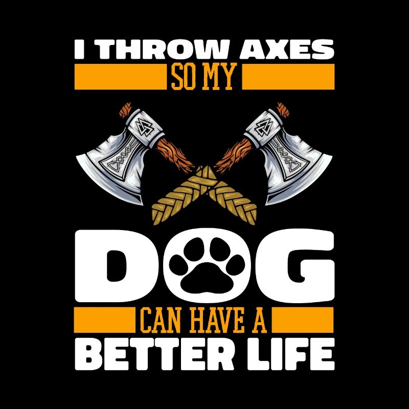Axe Throwing Axe Thrower Dog