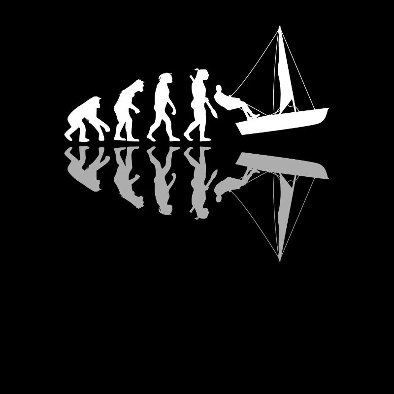 Sailing Human Evolution Sailboat Sailor Sail