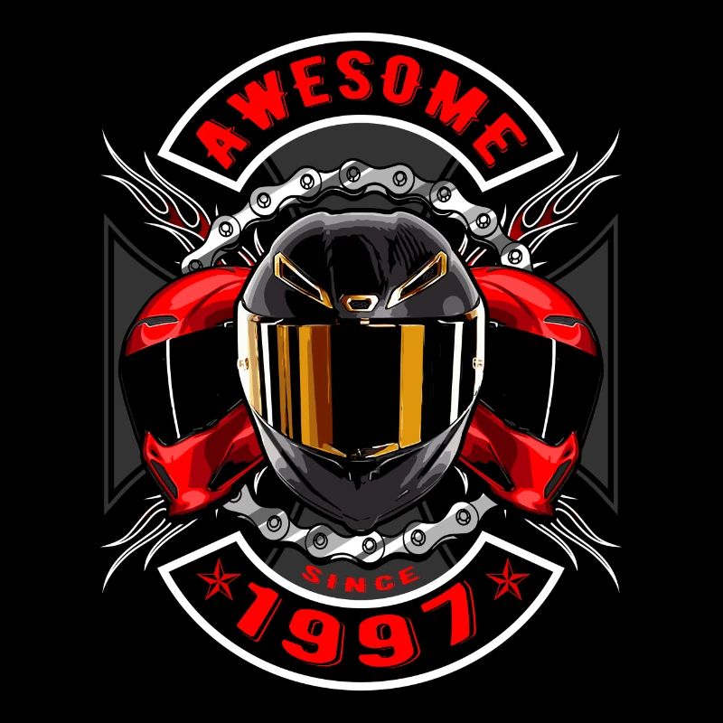 Awesome since 1997, Biker Geburtstag