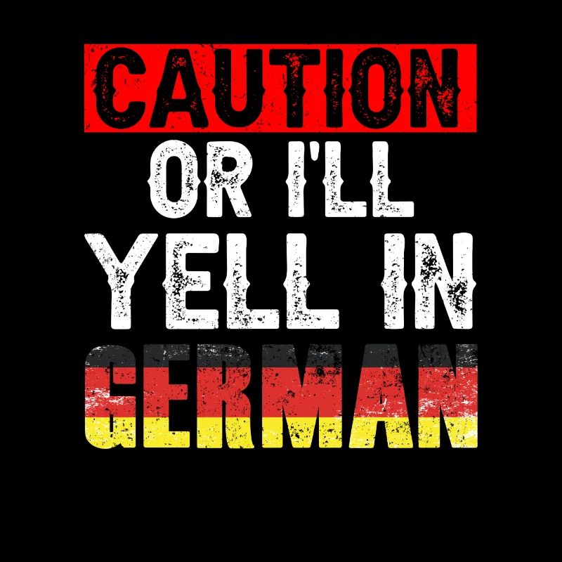 Vorsicht Oder Ich Schreie Auf Deutsch Deutschland
