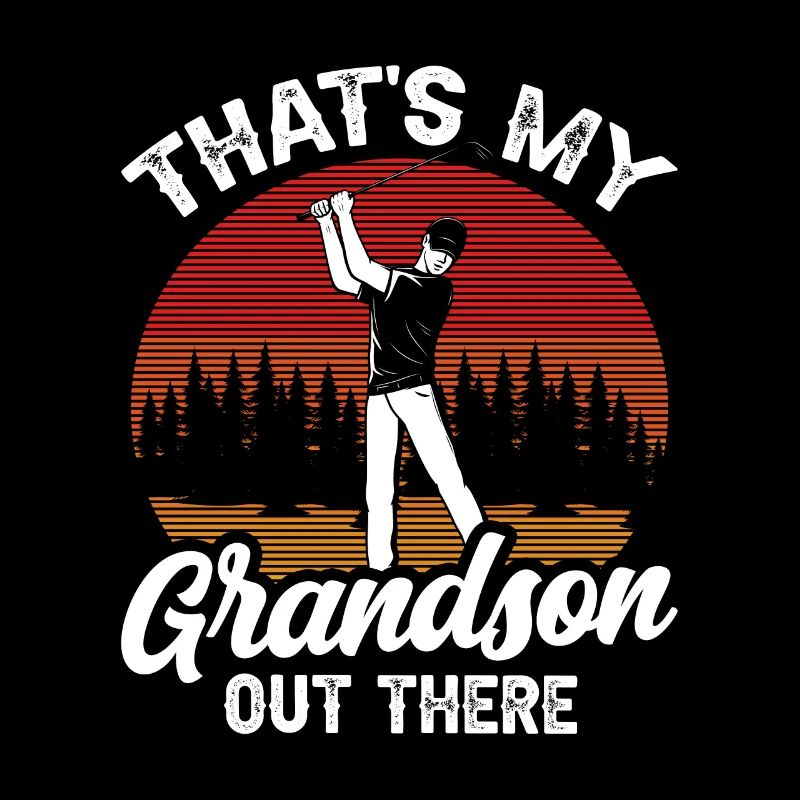 This is my grandson out there playing golf