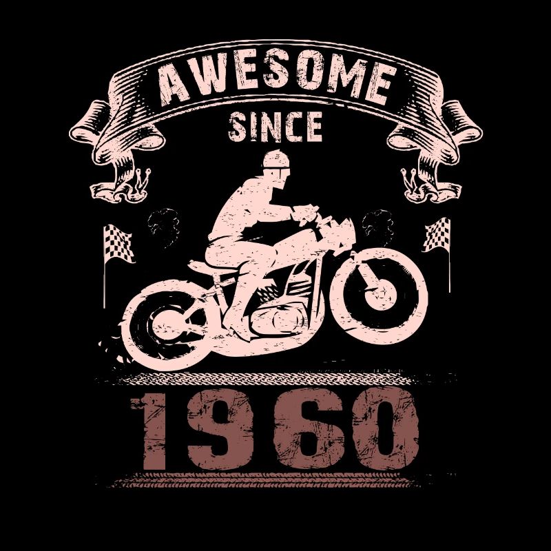 Awesome since 1960, Biker 63. Geburtstag