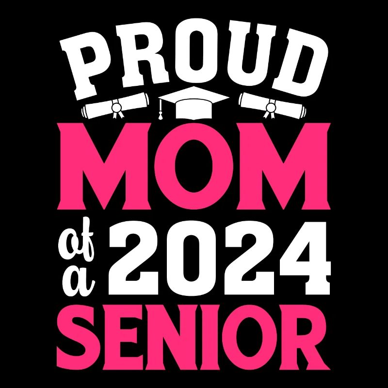 Lustige Stolze Mutter Eines Abschlussgeschenks
