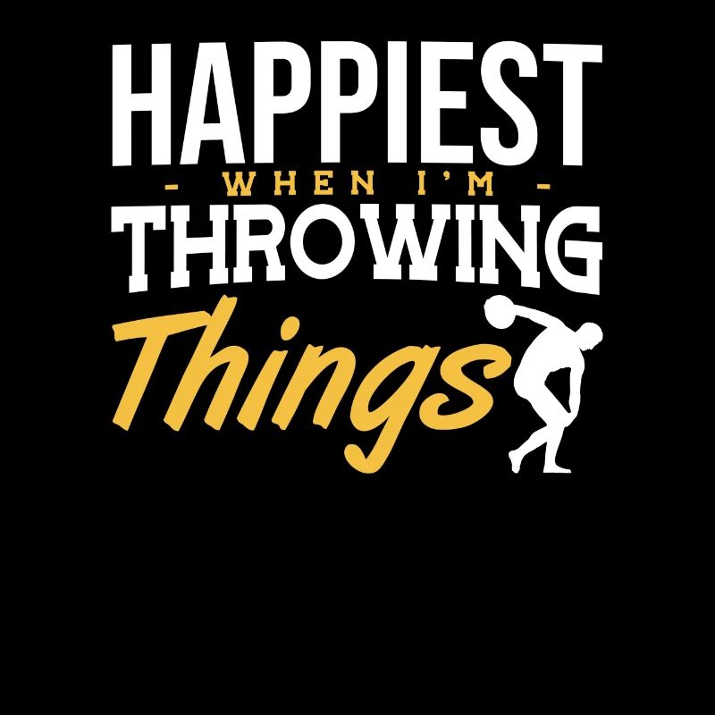 Diskus Happiest Throwing Things Discus Thrower