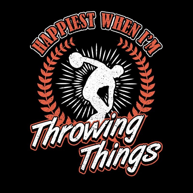 Diskus Happiest Throwing Things Discus Thrower