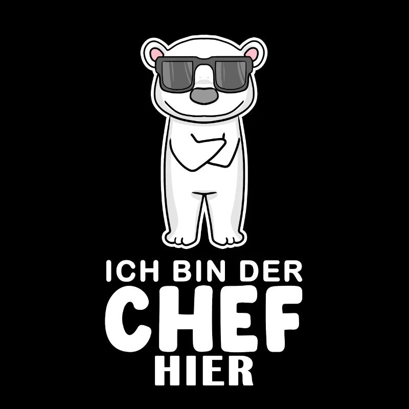 Cool Eisbär Chef Spruch