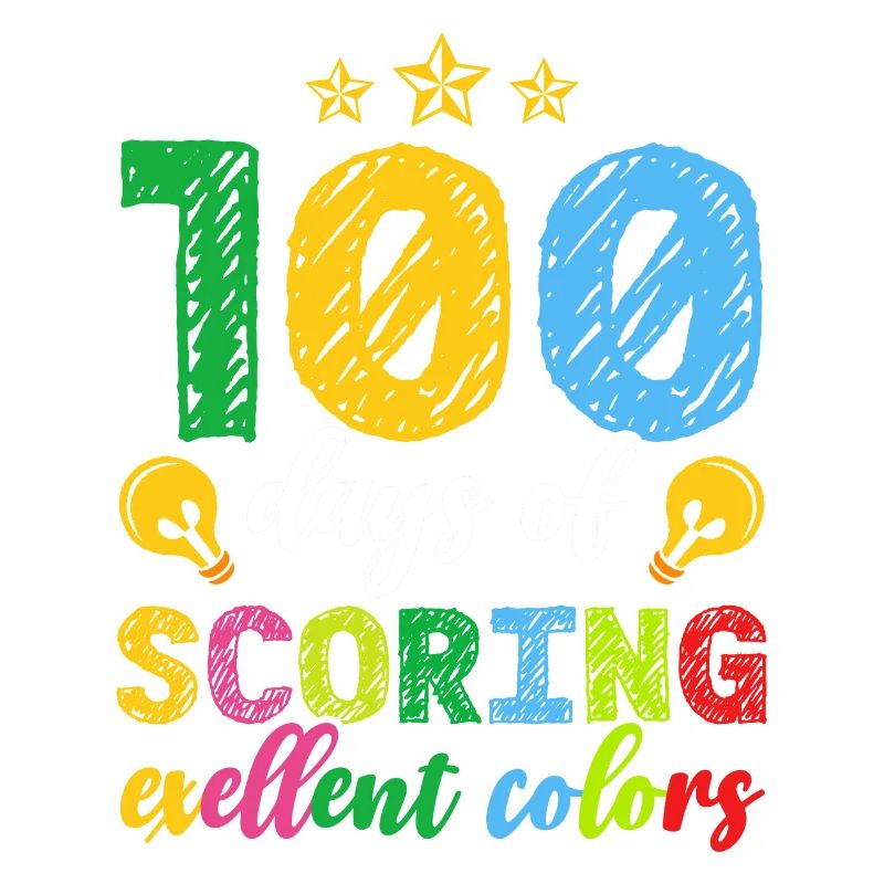 100 jours d’excellente école de couleurs exceptionnelles