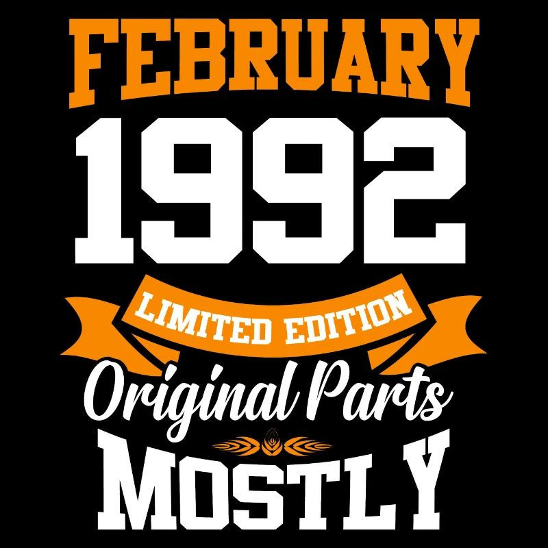 Februar 1992 Vintage Geburtstag Geschenk