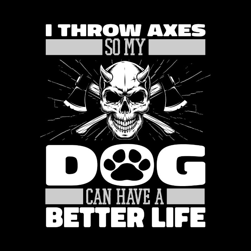 Axe Throwing Axe Thrower Dog