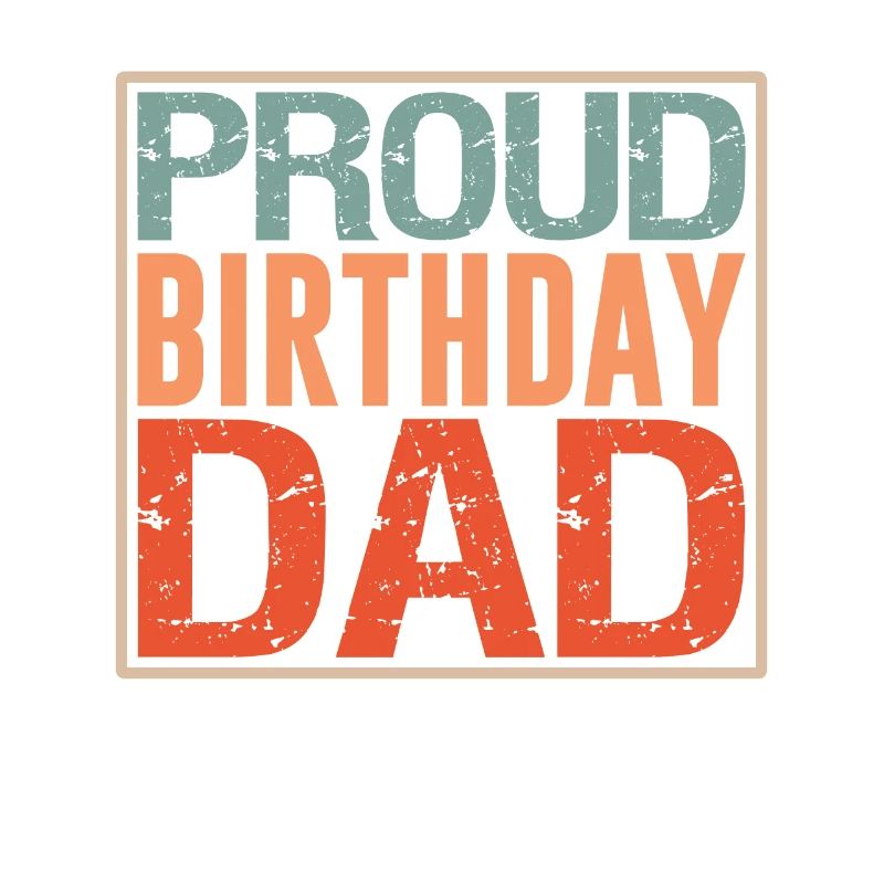 Stolzer Geburtstagspapa Vater Geburtstag Papi