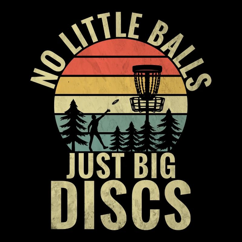 Funny Disc Golf & Ultimate Frisbee Player