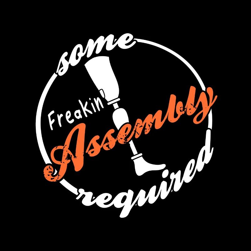 Some Freakin' Assembly Required Funny Prosthesis