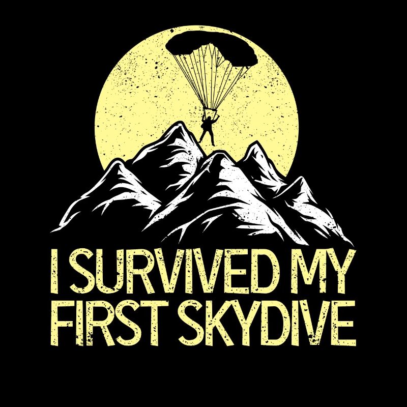 I survived my first parachute jump