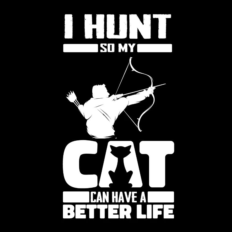 Bogenjagd Bogenjäger Katze