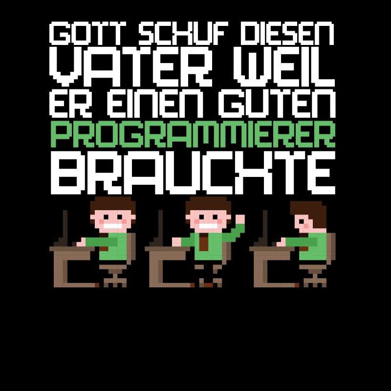 Entwickler Coder Programmierer Vater