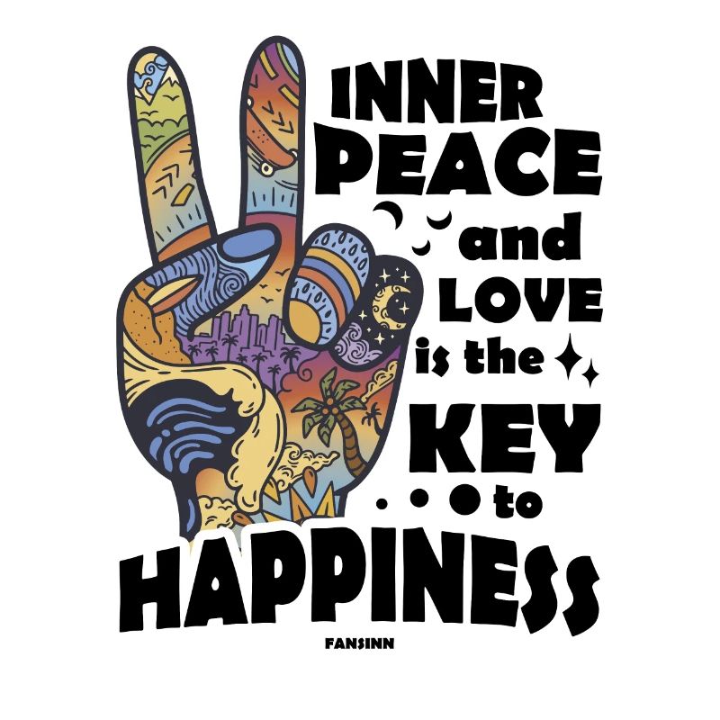 innerer Frieden Kunst Geschenk