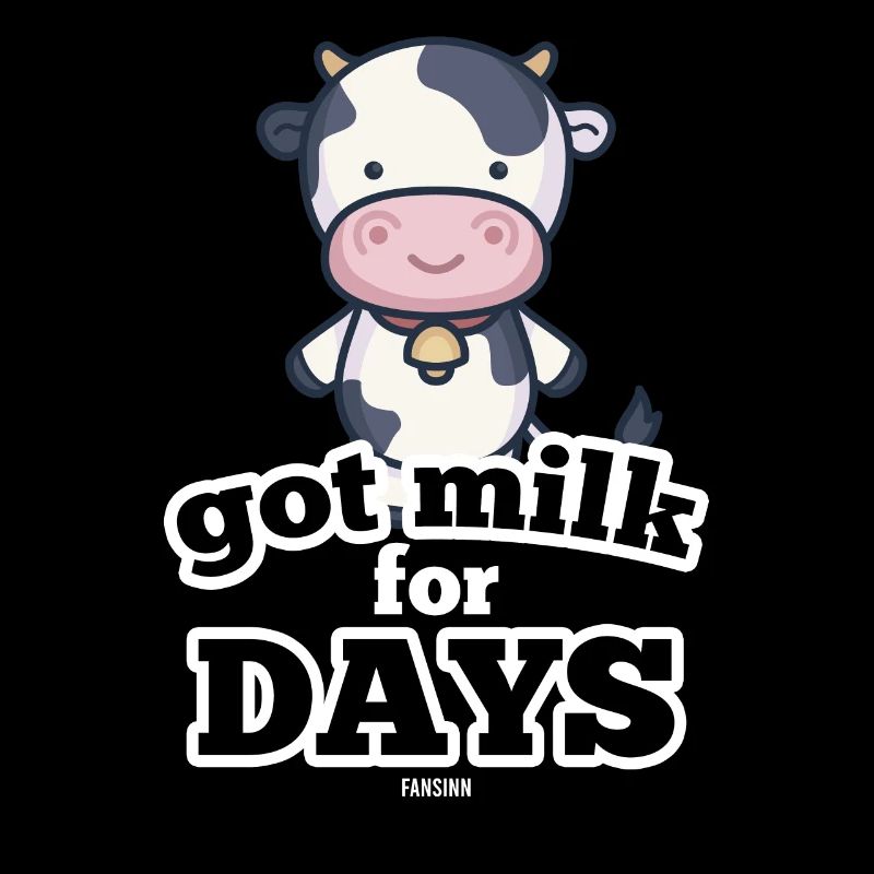 Cow has milk for several days