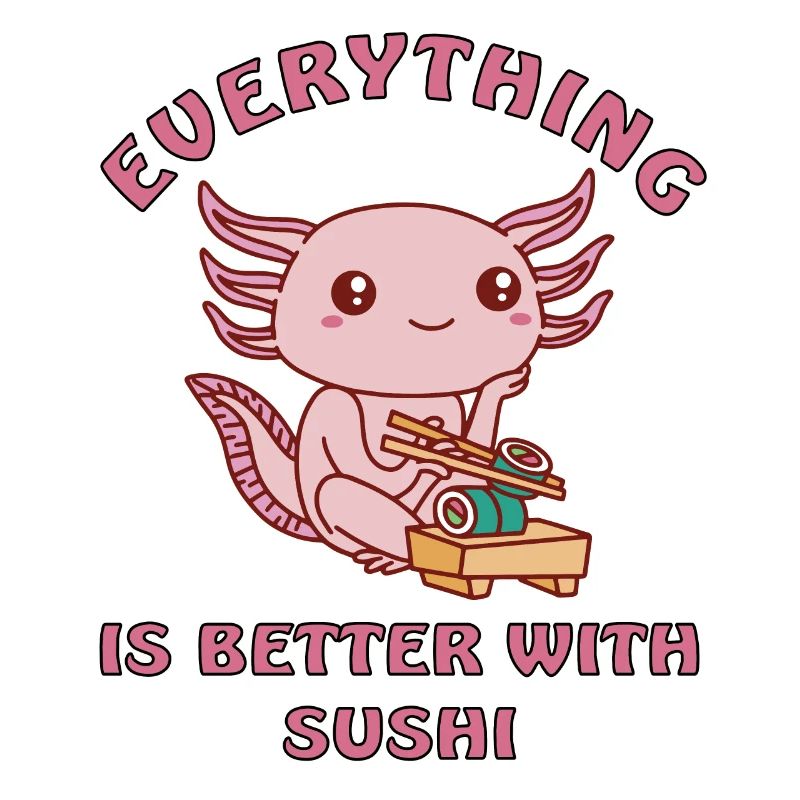 Axolotl aime les sushis