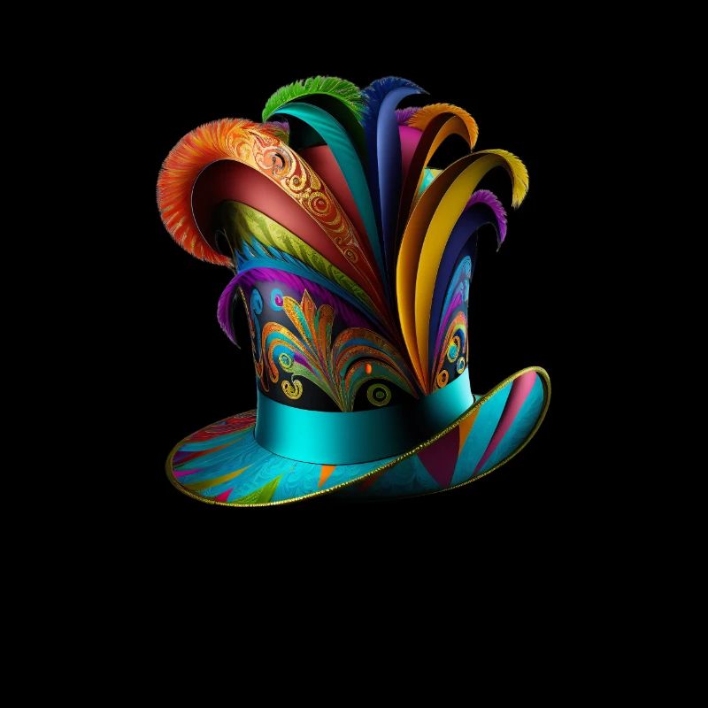 Colorful Carnival Hat Carnival Hat