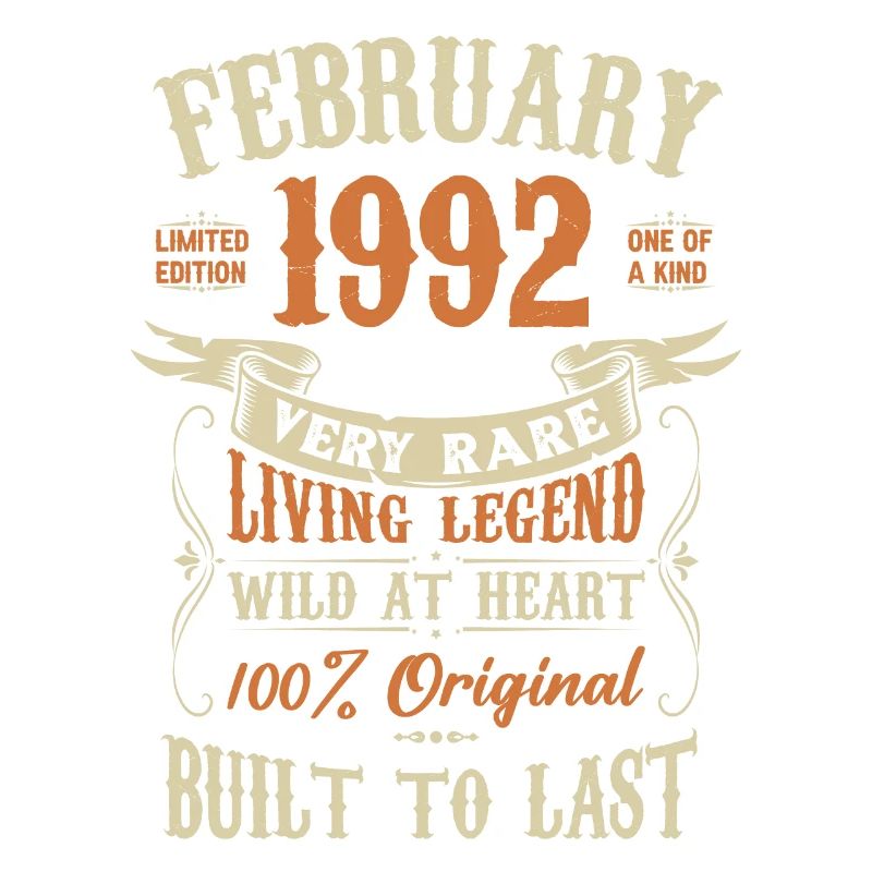Februar 1992 Geburtstagsgeschenk
