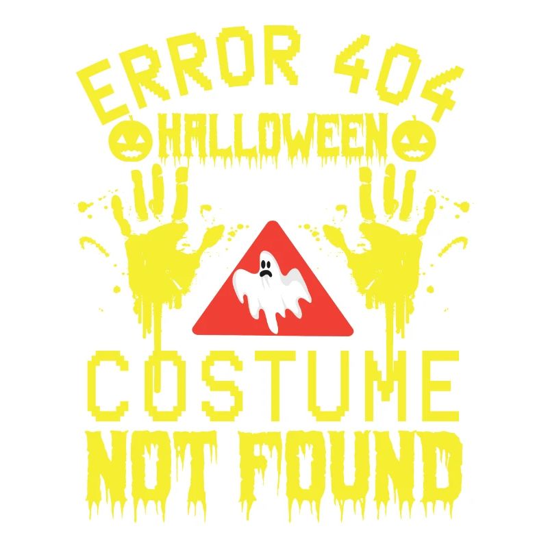 Fehler 404 Kostüm Nicht Gefunden Halloween Coding