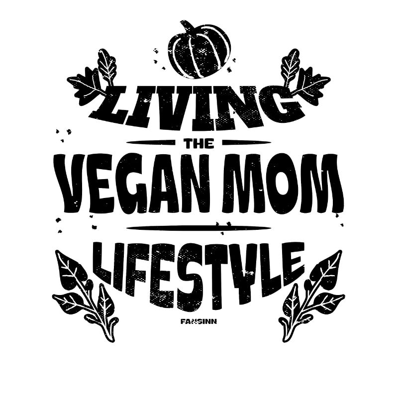 maman végétalienne cool