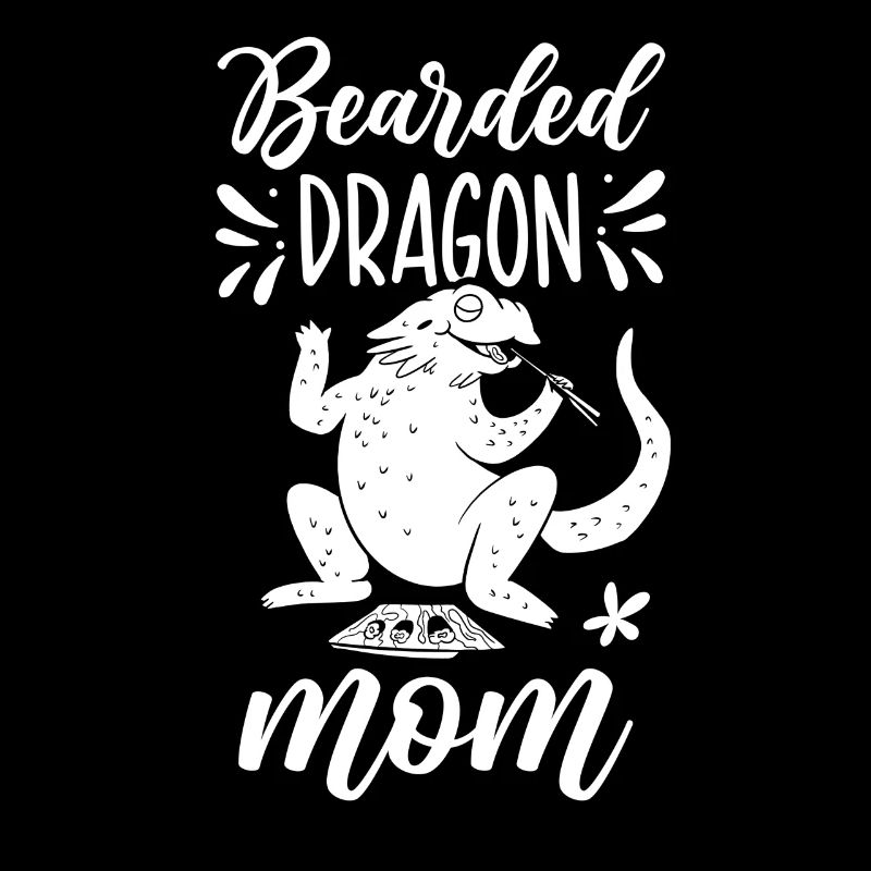 Bartagame Mama Bartagamen Tier Bearded Dragon