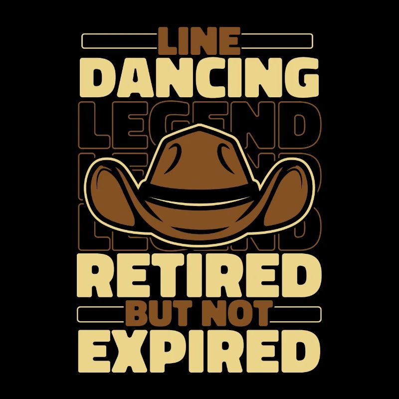Danse en ligne à la retraite