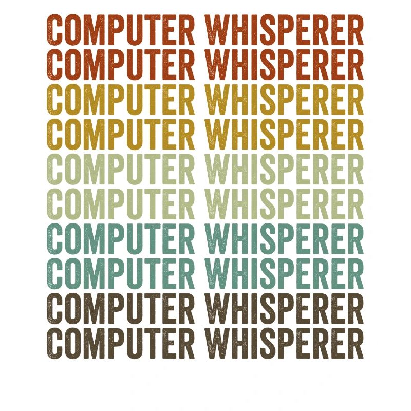 Computerflüsterer Computer Nerd IT Helpdesk