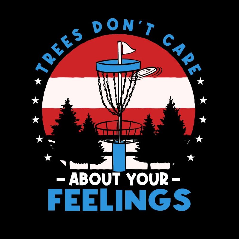 Funny Frisbee Disc Golf Player