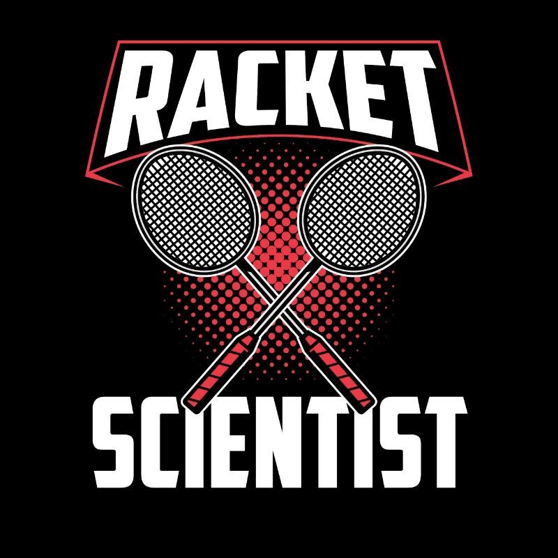 Schläger Wissenschaftler Racket Scientist